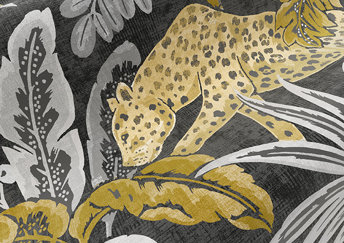 Leopard, Gilded - Twist&Fit Roman Blind - Image 4